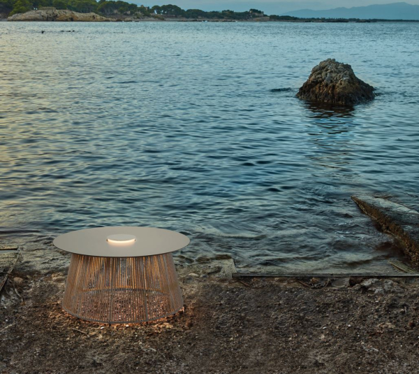 Bover Coffeetable Leuchte Nit/80/R Beige